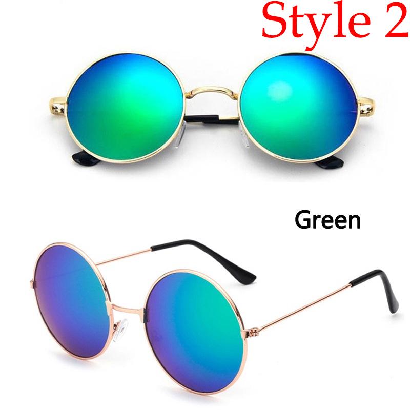 1 шт., винтажные карамельные простые детские круглые солнцезащитные очки с защитой от ультрафиолета для девочек, ретро милые солнцезащитные очки