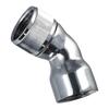 Душевой кронштейн под углом 45° Хромированный соединитель для лейки Ванная комната