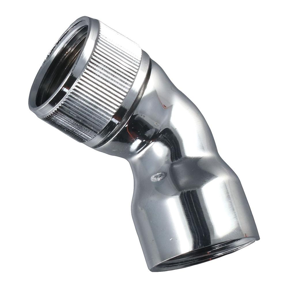 Душевой кронштейн под углом 45° Хромированный соединитель для лейки Ванная комната