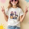 T-Shirts Girls Children's Casual Fashion Short Sleeve Cute Cartoon Printed T-Shirt Top
