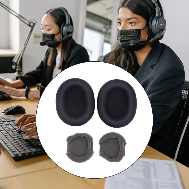 Replacement Earpad Ear Pad Cushions for  WH-1000XM5 Headphones Protein Leather Replacement Repair Parts Cover Case