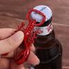 Metal Lobster Corkscrew Bottle Opener Portable Wine Bottle Remover Kitchen Gadgets Keychain  Summer