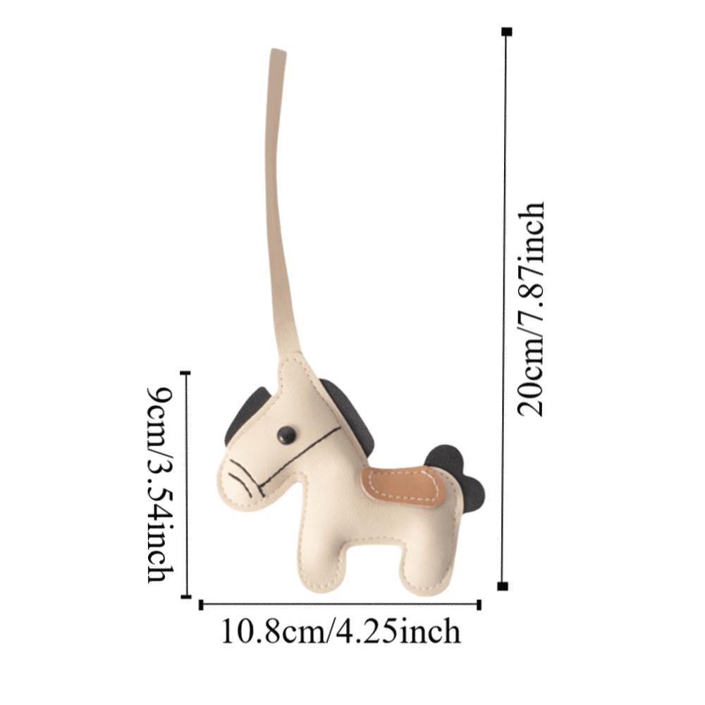 Подвеска-сумка с лошадью в винтажном стиле Легкая конструкция Подвесная веревка с лошадью Подарочный предмет