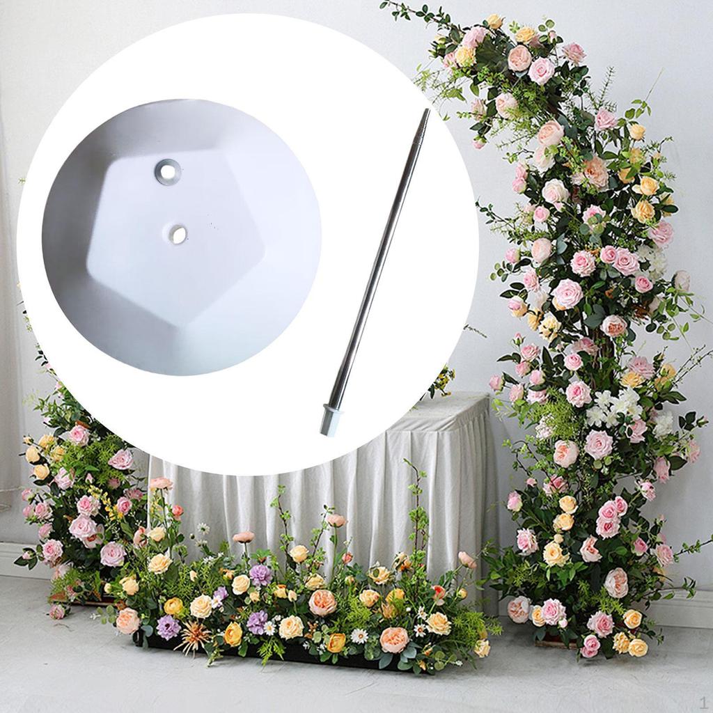 Свадебный фон колонна комплект подставка держатель принадлежности наполняемая водой основа для