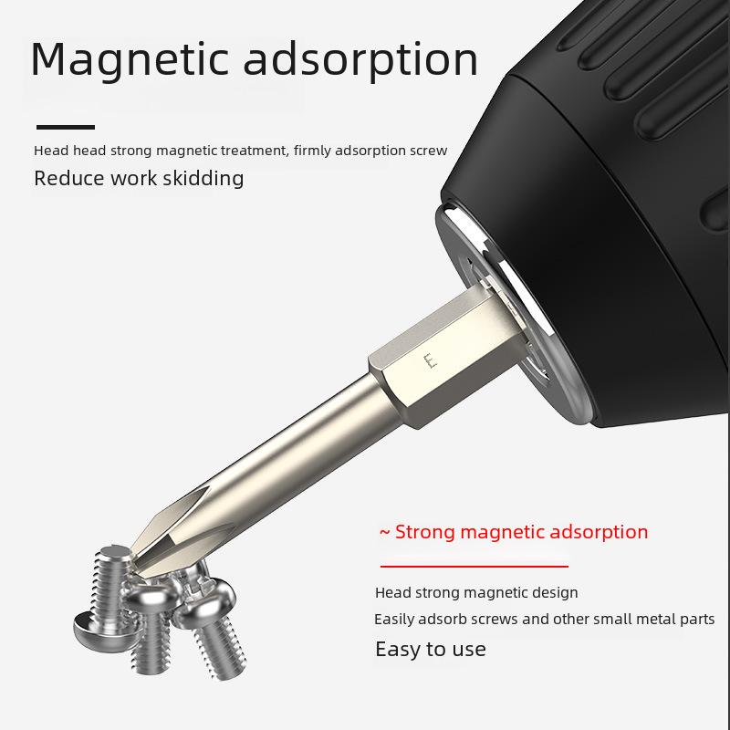 Магнитная крестовая отвертка BROPPE с электрической дрелью и пневматической насадкой