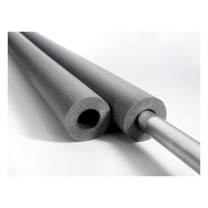 Изоляция Трубы 28 мм, Изоляционная Оболочка Серая 9 мм