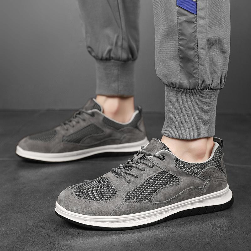 Универсальная мужская повседневная обувь на шнуровке, мужская обувь ручной работы на плоской подошве, люксовый бренд, мужская вулканизированная обувь, дышащая сетчатая спортивная обувь
