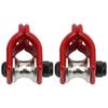2pcs RC Model Simulated Lifting Pulley Steel Wire Rope Fit for   for   Crawler Car