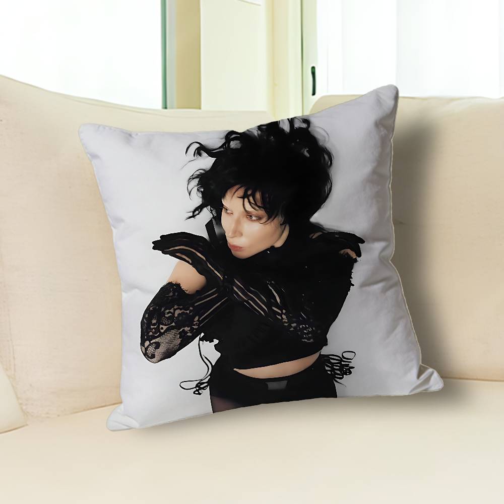Певец Л-Леди Гага Мэйхем Аниме Знаменитость Товар Универсальная Наволочка с Принтом Декор для Дивана Автомобиля Офиса Защитник