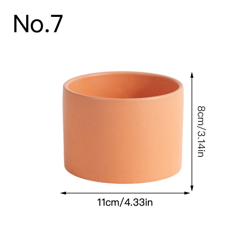 Красочный керамический цветочный горшок, сочный горшок для цветов, домашний декор, настольные украшения, садовые принадлежности, горшок для растений бонсай