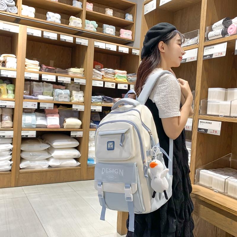 Школьный рюкзак для средней школы, женский, большой емкости, для 3-6 классов