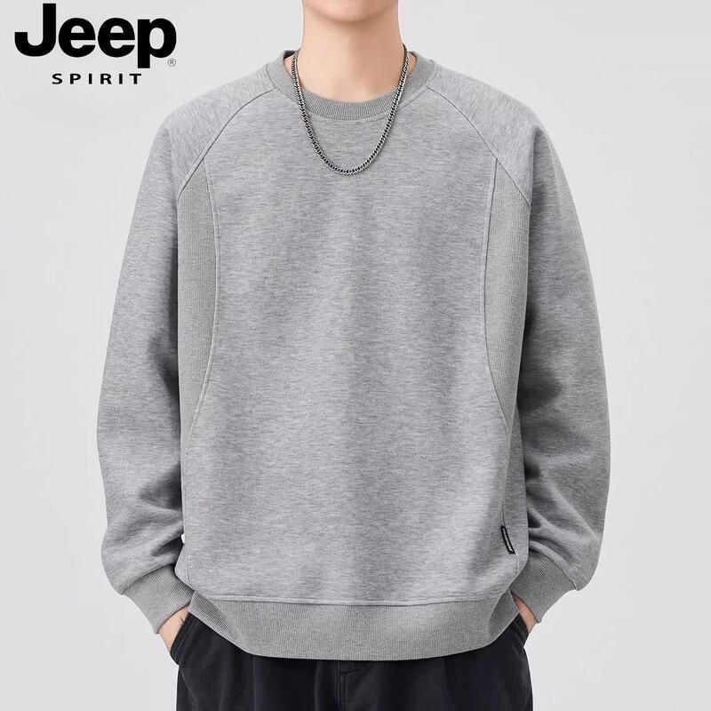 Мужской пуловер с круглым вырезом JEEP SPIRIT