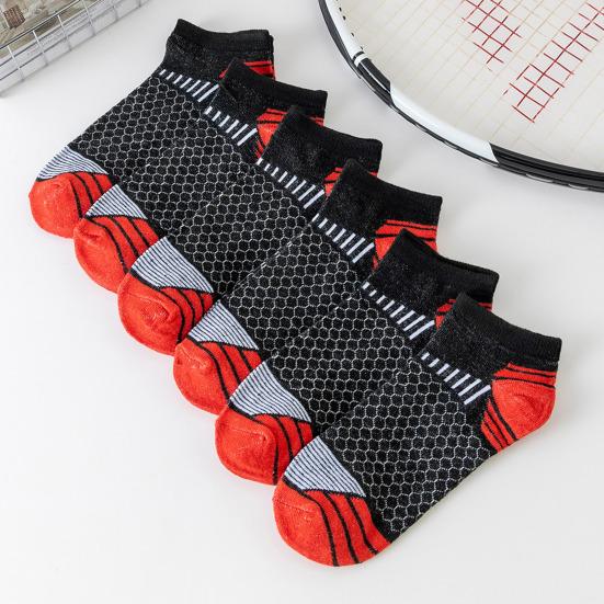 5 пар мужских баскетбольных носков, впитывающих пот, влагоотводящих, дышащих, с низким вырезом, нескользящие, для повседневной носки, для занятий йогой