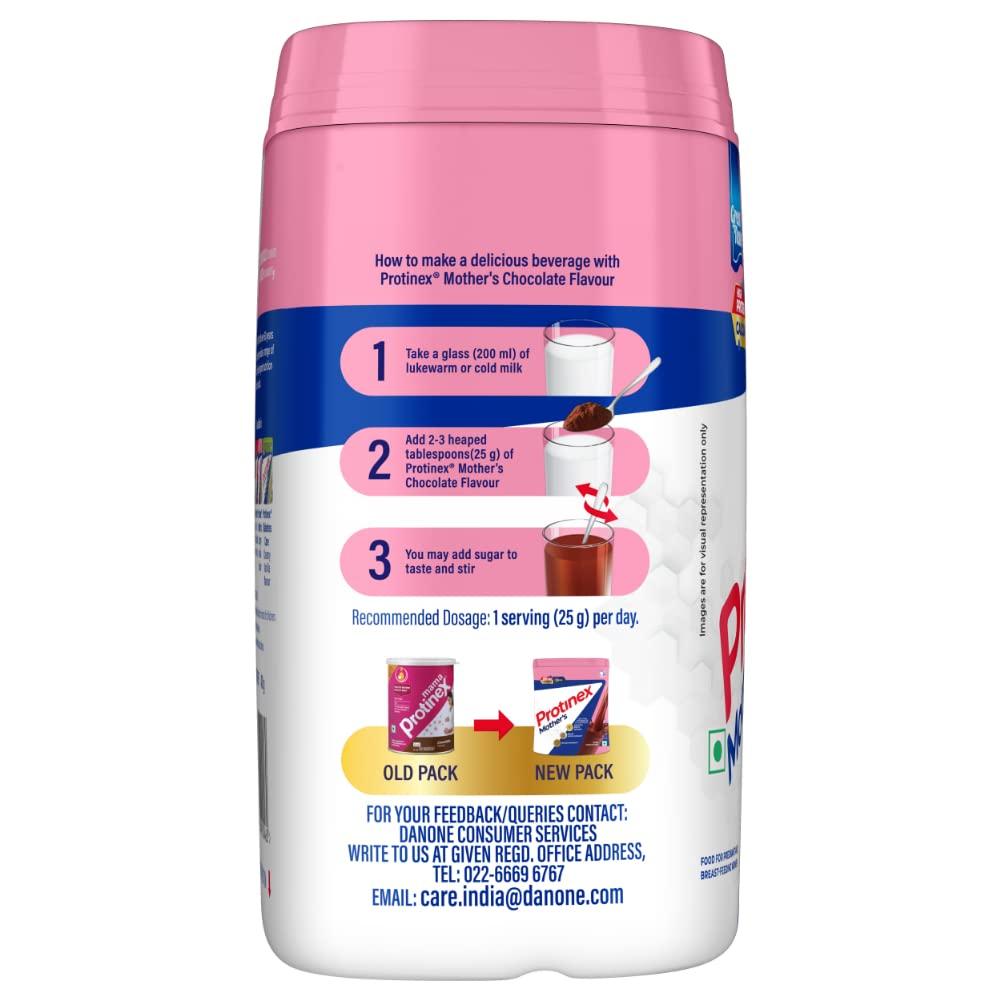 Protinex Mother'S Питательная смесь со вкусом шоколада 400 г банка Протеиновый порошок для беременности и лактации