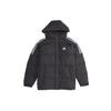 3St Puff Down Hooded Jacket Men Outerwear Black GF0101