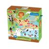 Большой пазл Mud Puppy Zoo, 1, лучший пазл для малышей в Корее
