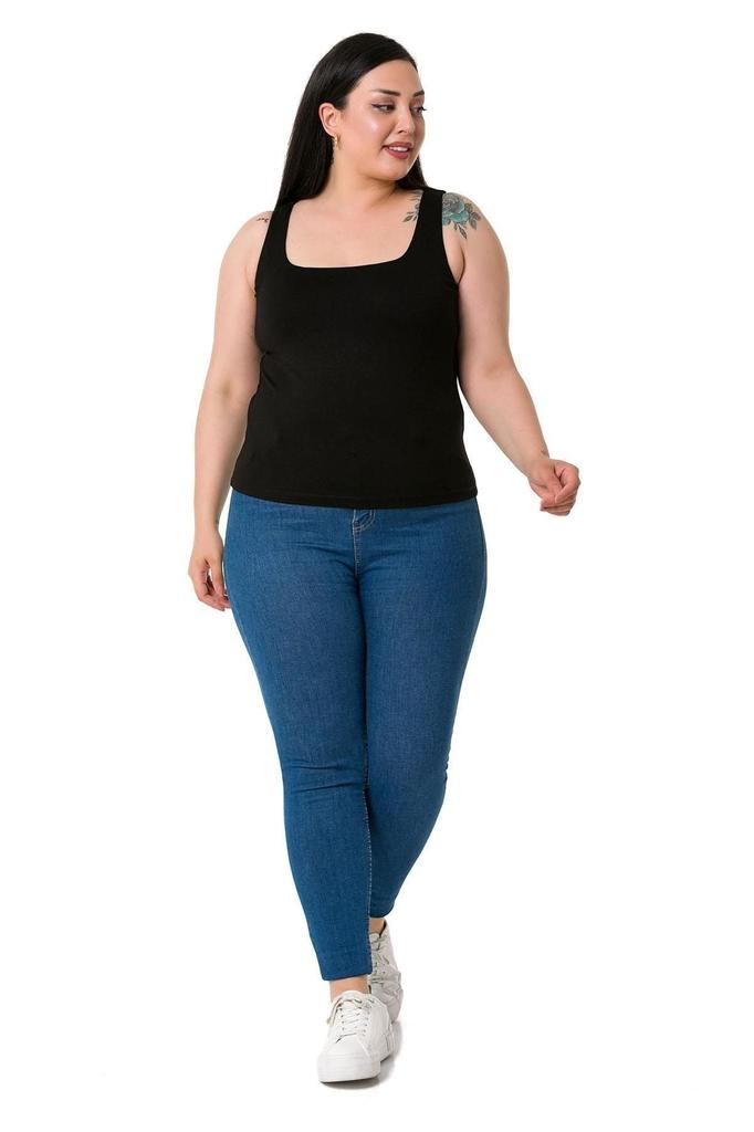 Женский стиль, боди больших размеров, черный боди больших размеров, на бретелях, на полуподкладке из вискозы