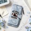 Retro Beach Style Long Wallet Casual Portable Card Holder Fashion Daily Use Purse