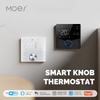 MOES Tuya WiFi Smart Knob Thermostat Gas Boiler Electric Heating Temperature Controller LCD Display Touch Screen Alexa Google7
