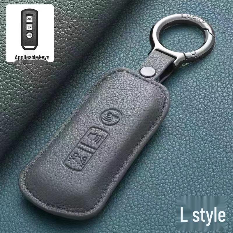 Чехол для ключа Honda CRV, Accord, Civic, XRV, Haoying, Xingge - Новый 11-е поколение Английский стиль Королевская дорога Пряжка-ракушка