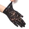 Fashion Driving Short Bride Lace Gloves UV Protection Gloves Sunscreen Gloves Hollow-Out Mittens