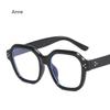 Oversized Polygon Eyeglasses Frames Classic Transparent Computer Eyewear Retro Korea Fashion Spectacles Frames Oculos Women Men