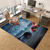 Lightning McQueen Cartoon Carpets and Rug 3D Printing Carpet Floor Mat Living Room Bedroom Large Area Soft Carpet-JM002
