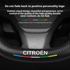 Fashion Suede car steering wheel cover For Citroen C4 C5 C3 C2 C6 C3-XR Picasso Berlingo Sega C3L C-Crosser CElysee Accessories