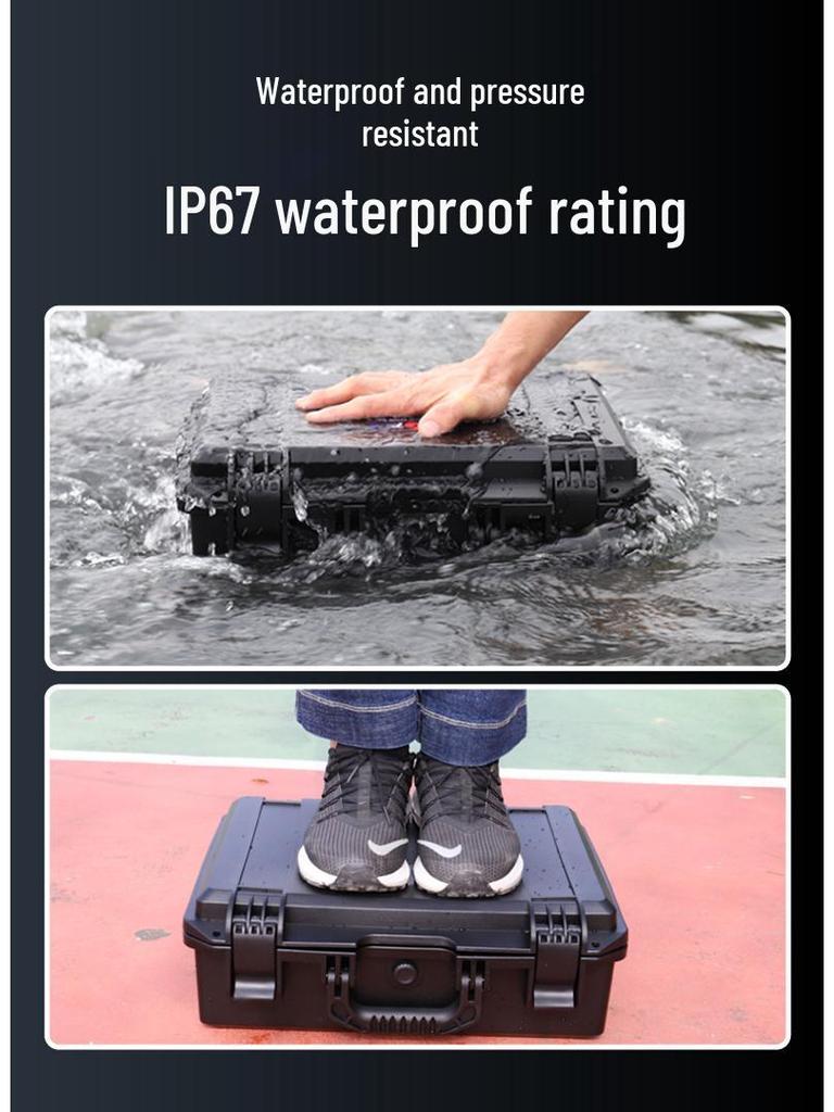 Пластиковый водонепроницаемый ударопрочный защитный бокс для камеры и оборудования