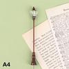Рождественская деревня 1:87 Мини Модель Уличного Фонаря Миниатюрный Столбовой Фонарь Железнодорожные Лампы Уличные Фонари для Мини Ландшафта