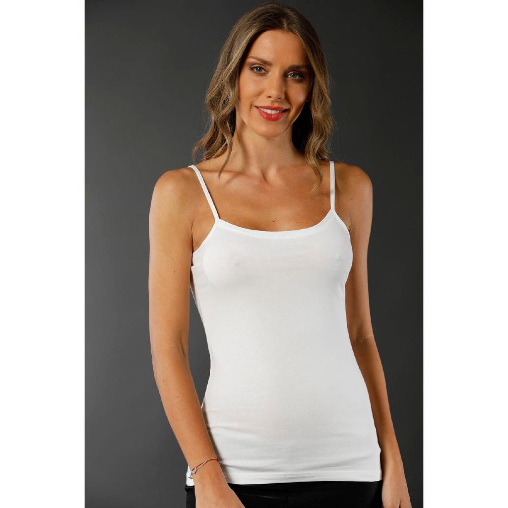 Хлопковая майка из лайкры и манго с веревочным ремнем