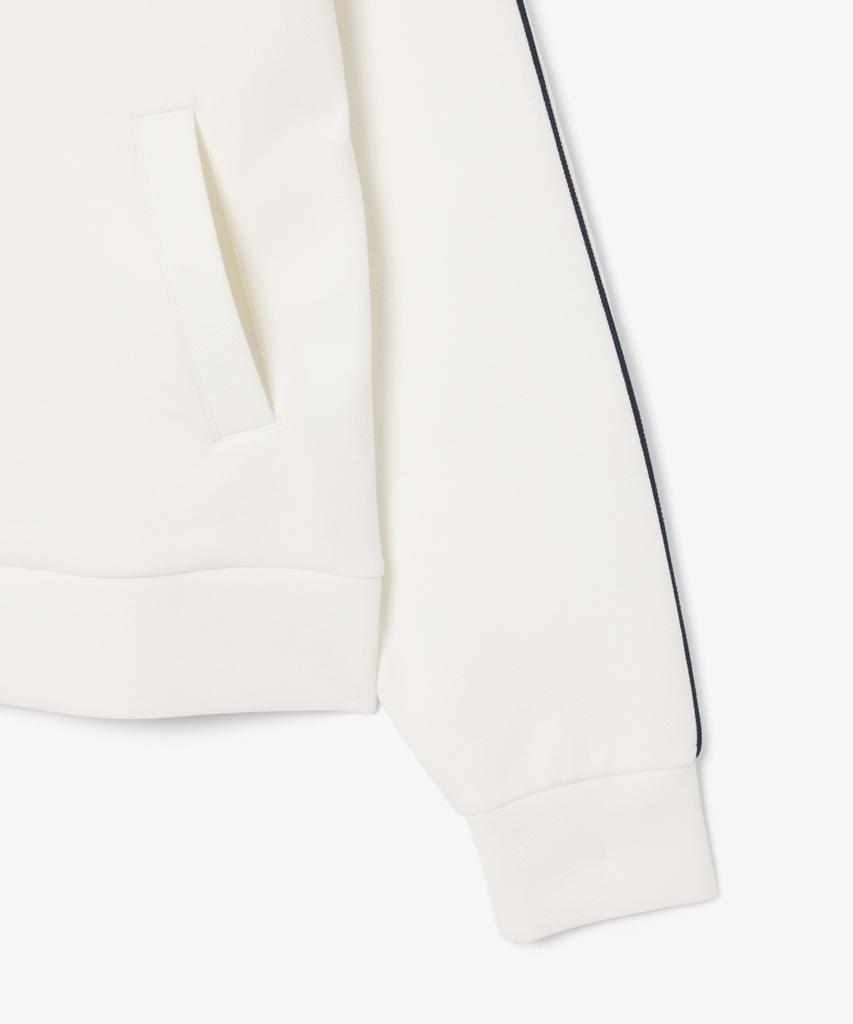 LACOSTE Women'S Tennis Heritage Zip-Up Sweatshirt Sf6822-56N Ev0