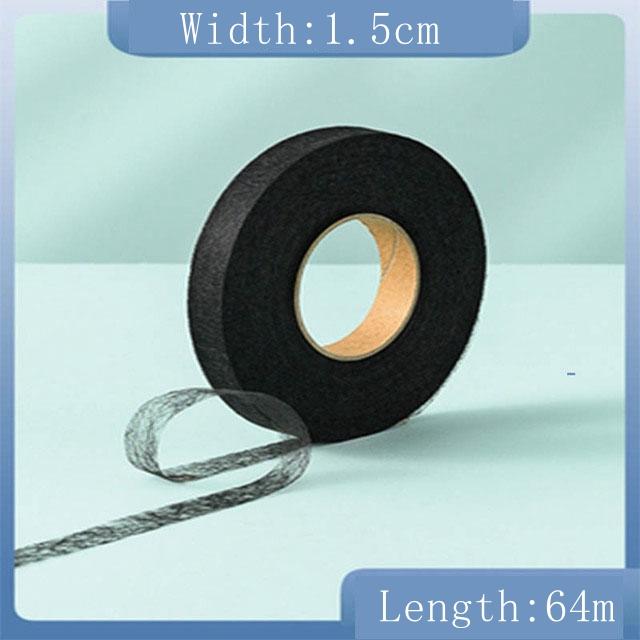 64 метра белый двусторонний флизелин, швейные аксессуары, клейкая лента, ткань, плавкий флизелин для одежды, аксессуары для самостоятельного изготовления лоскутных изделий