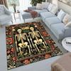Elegant Crow Floral Garden Carpet Is Suitable For Living Room And Bedroom Doormats Office Balcony Decorative Carpet A9