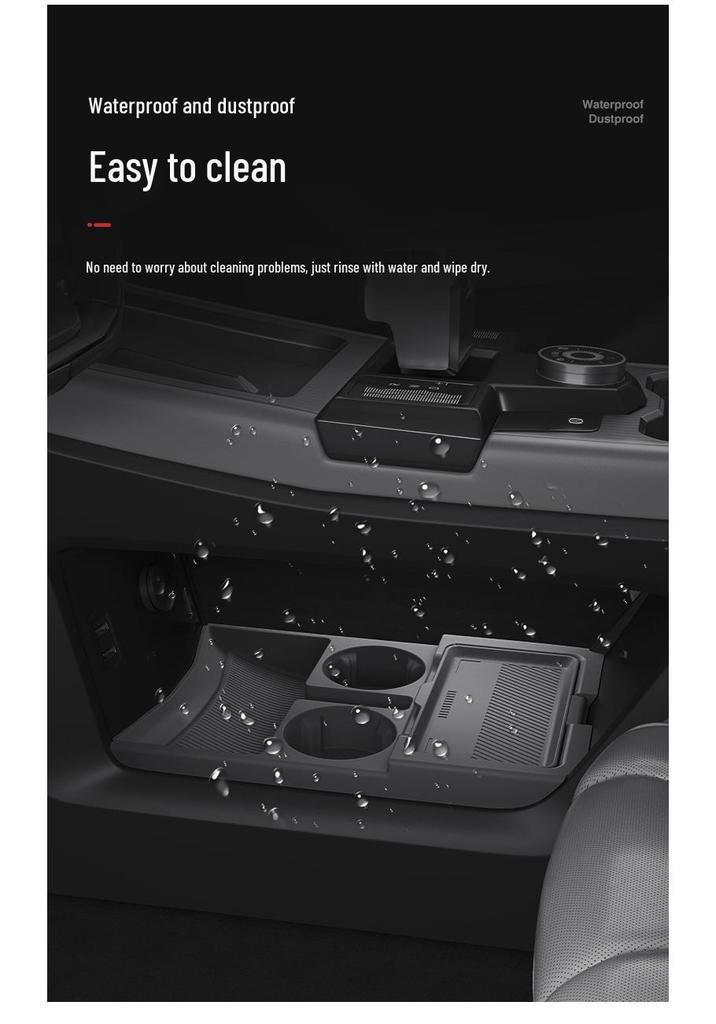 Jetour Traveler Center Console Storage Box - Fits 25 Models, Lantu Zhiyin Car Accessory Modification