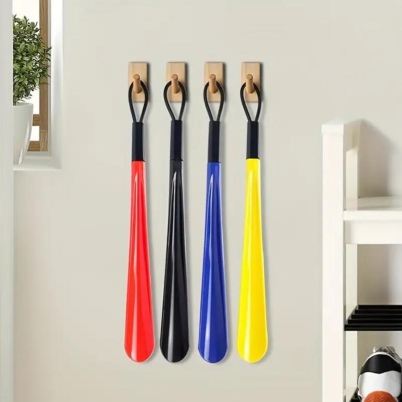 Подвесная большая ложка для обуви Цветная пластиковая ложка для обуви Обувалка Подъемник для обуви Обувной насос