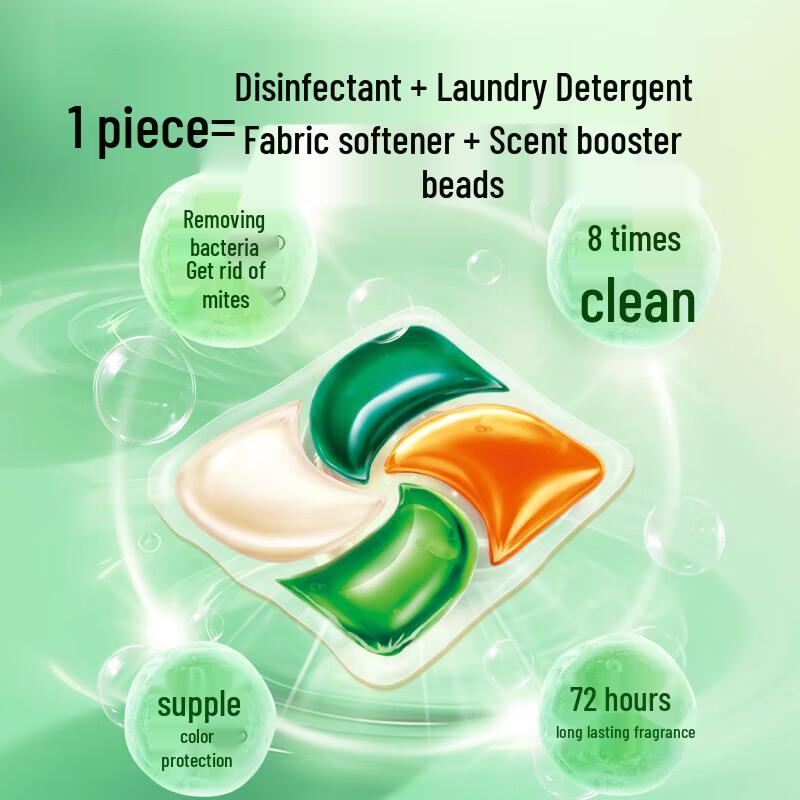 Dettol 4-in-1 Antibacterial Laundry Pods