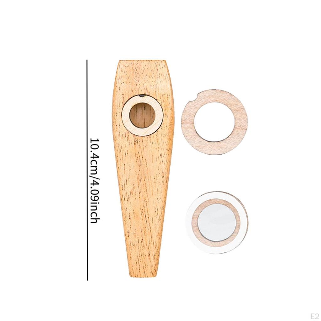 Деревянный Kazoo Mouth Kazoos Подарочный Легкий Деревянная Флейта Музыкальный Инструмент для Гитары Укулеле