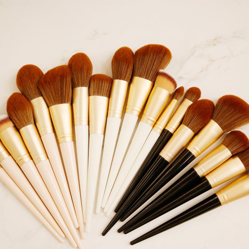 Кисть для тонального крема, 14 шт., кисти для макияжа, набор для макияжа, кисть для волос, рассыпчатая кисть для пудры, кисть для румян, кисть для выделения кистей для теней для век