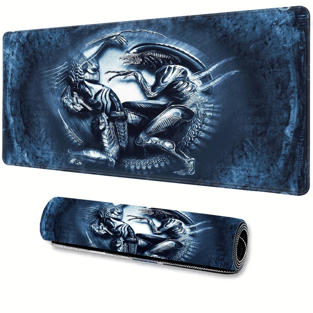 Predator Warrior Pattern Alien Monster Mouse Pad Computer Custom Desktop Mouse Pad MousePad Mouse Mat Antislip Soft Carpet