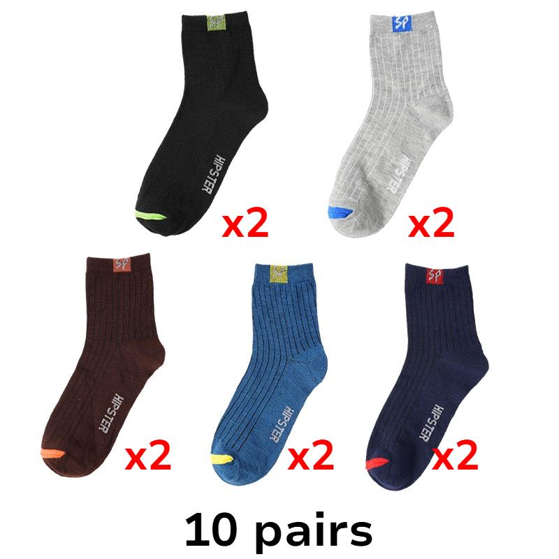 Мужские спортивные носки Повседневные носки Домашние носки Дышащие и удобные хлопковые носки