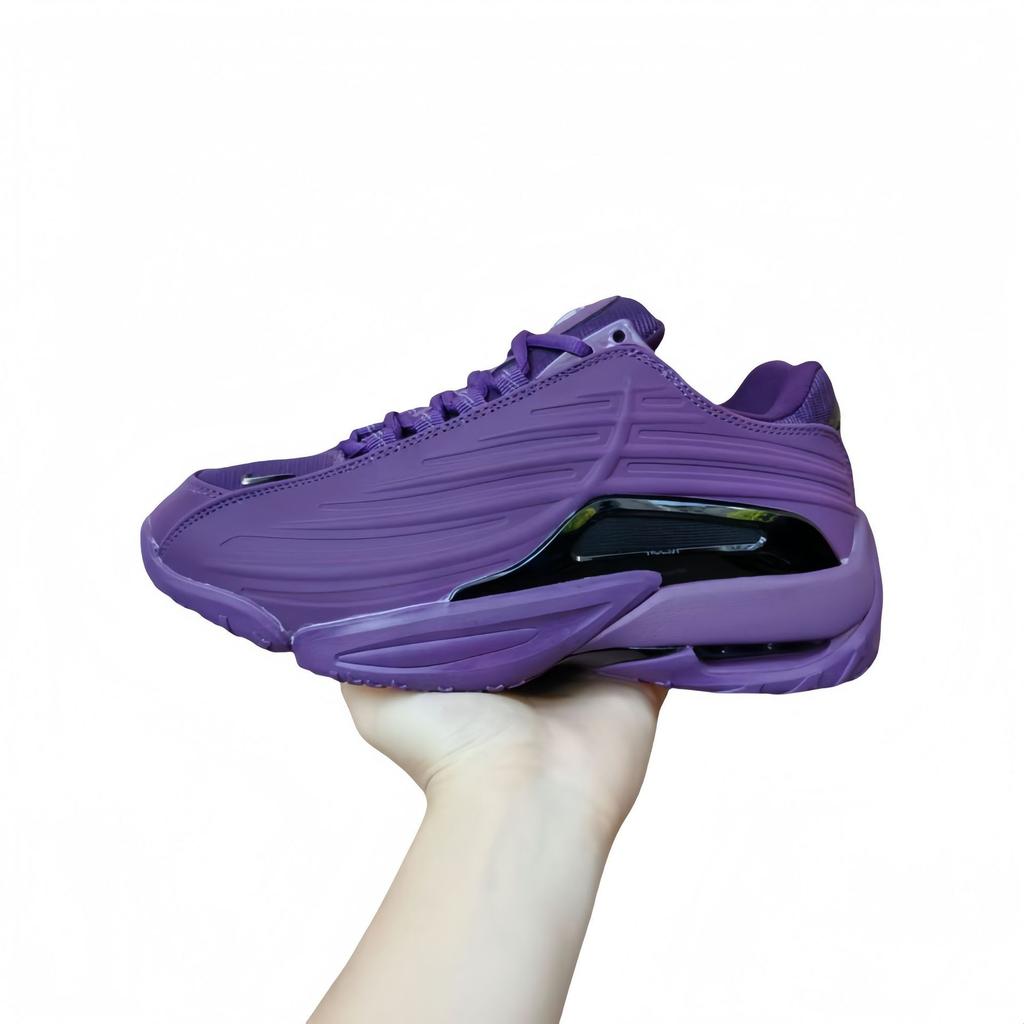 Винтажные баскетбольные кроссовки с толстой подошвой и воздушной подушкой, амортизирующие кроссовки для мужчин и женщин