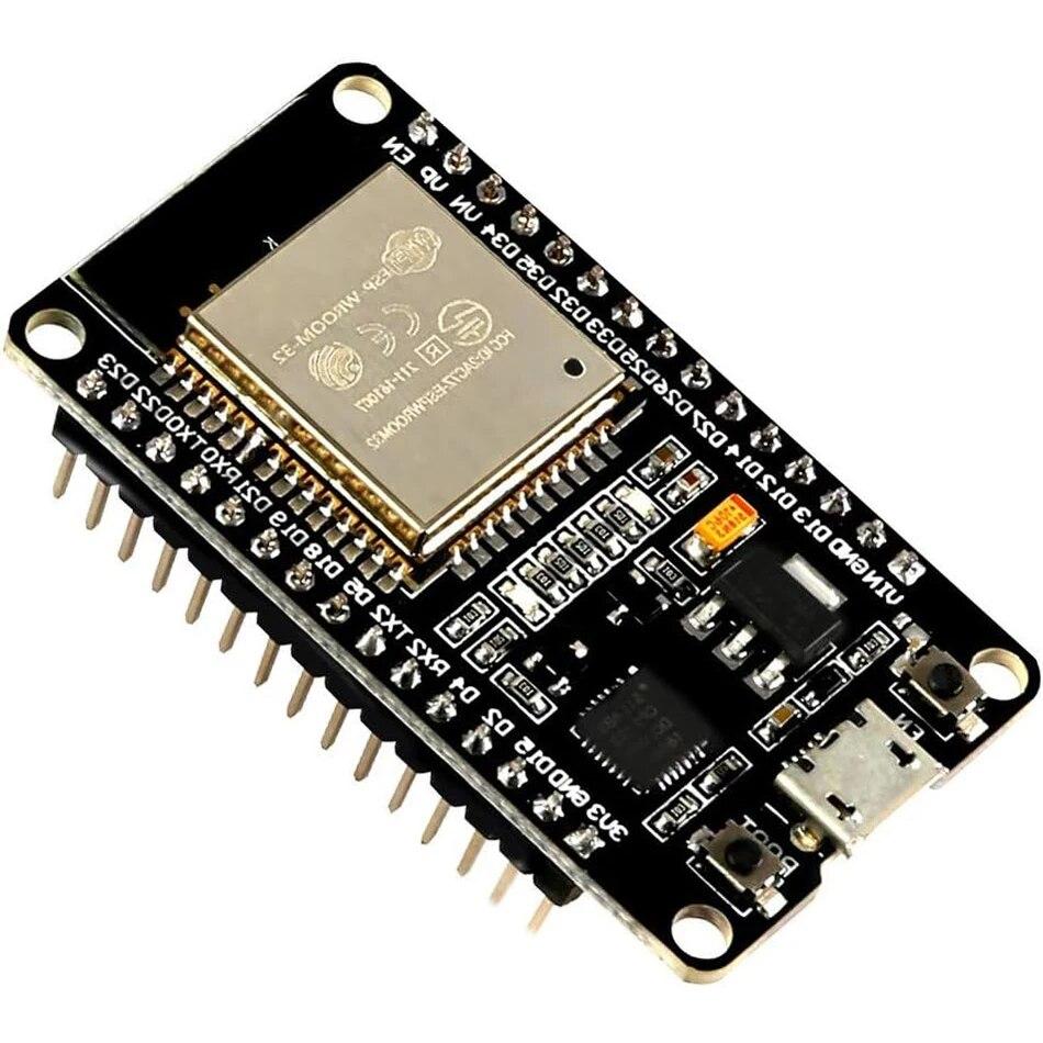 ESP-WROOM-32 ESP32 ESP-32S 2,4 ГГц двухрежимный WiFi + Bluetooth двухъядерный микроконтроллерный процессор интегрированный с антенным усилителем радиочастот