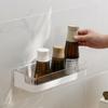 Wall-mounted Soap Dish Suction Cup Toilet Storage Rack Fashion Soap Drain Storage Rack
