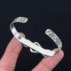 Mothers day Deal 925 Sterling Silver Purpurite Stone Sister Engagement Bangle