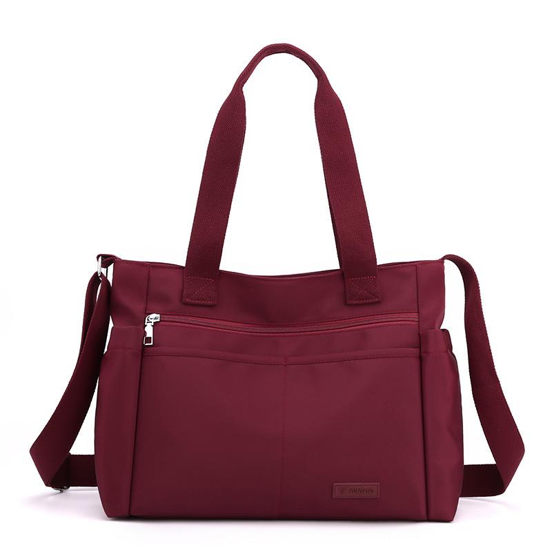 Модные женские плечевые сумки Большой вместимости Многофункциональные дорожные сумки Водонепроницаемый нейлон Легкие сумки-мессенджеры для женщин CLE