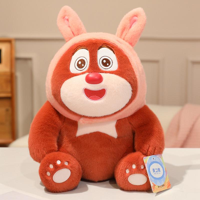 Милая подушка-животное Amuseables Игрушка Мягкий подарок Детям Аниме Забавный мультяшный Медведи Буни Плюшевый Лесоруб Вик Кукла