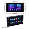 Android 11 Авторадио 7" Автомобильный Мультимедиа Стерео GPS WIFI AI DSP 4G FM Радио USB Камера заднего вида Для Toyota Corolla
