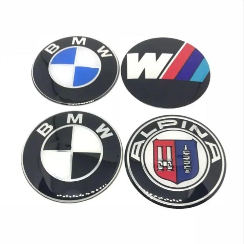 vtdfs3 4Pcs-65MM Labeling of hub cover For BMW E89 E90 E92 ALPINA MF10 F06 F10 F30 F80 X1 X5 M3 E82 F20 F21 F22 F23 F31 Cover stickers