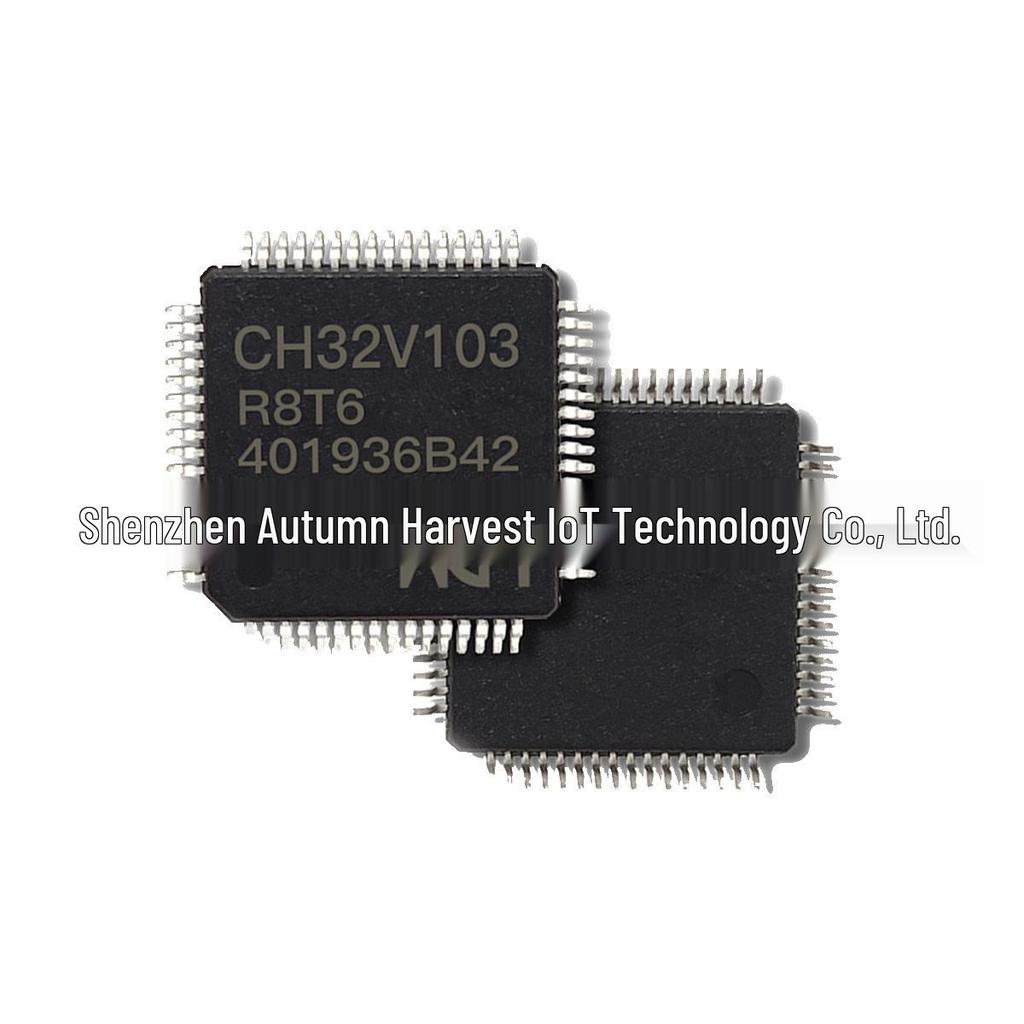 RISC-V микроконтроллер CH32V103R8T6 с интерфейсом USB 2.0 Full-Speed